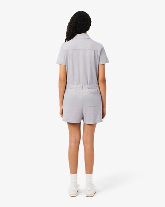 Combishort col polo en Piqu&eacute; stretch