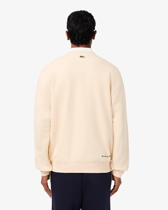 Sweatshirt molleton imprim&eacute; graphique
