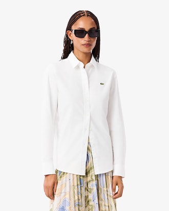 Chemise regular fit en oxford de coton