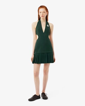 Robe jersey plissée Défilé