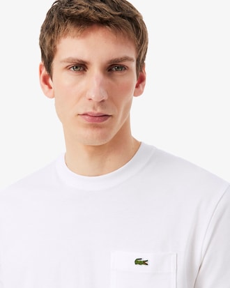 T-shirt coton avec poche poitrine
