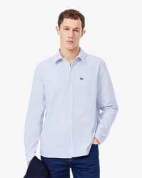 Chemise regular fit Oxford rayée avec poche