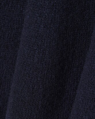 Robe courte laine card&eacute;e sans coutures