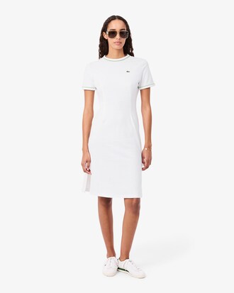 Robe t-shirt jersey liser&eacute;s