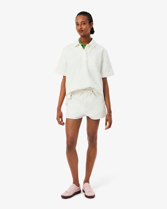 Sneakers Baseshot femme en cuir