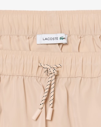 Short oversize taffetas