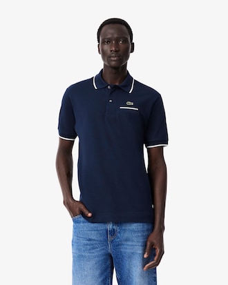 Polo L.12.12 classic fit poche poitrine