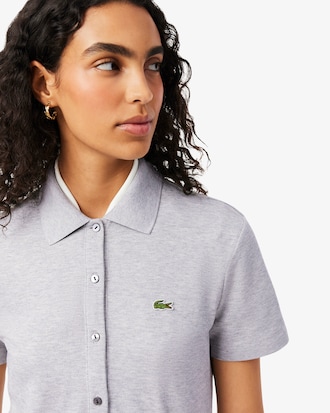 Combishort col polo en Piqu&eacute; stretch