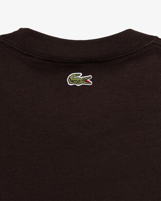 T-shirt coton imprim&eacute; court de tennis