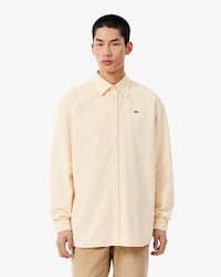Chemise velours c&ocirc;tel&eacute; regular fit