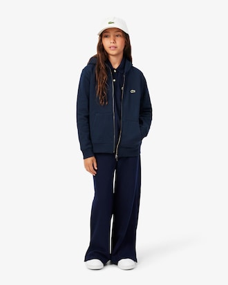 Sweatshirt mixte zipp&eacute; en molleton gratt&eacute;
