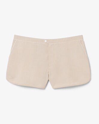 Short tissu technique liser&eacute;s D&eacute;fil&eacute;