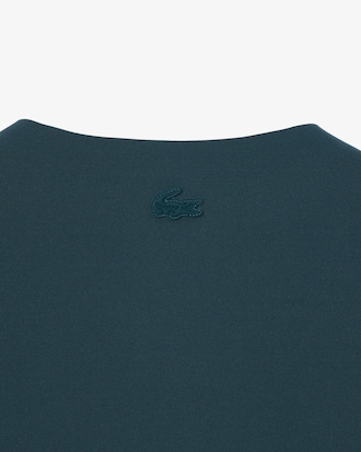 T-shirt zipp&eacute; stretch imprim&eacute; D&eacute;fil&eacute;