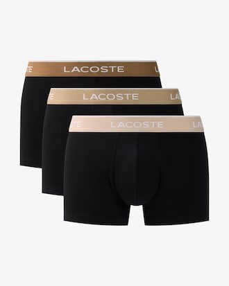 Lot de 3 boxers courts coton stretch
