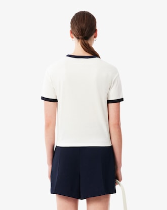 T-shirt jersey badge brod&eacute;