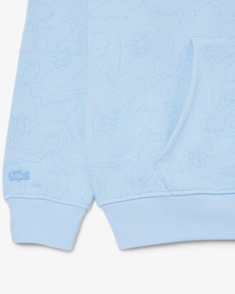 Sweatshirt à capuche relaxed fit imprimé