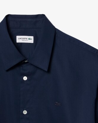 Chemise coton textur&eacute; regular fit