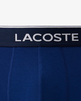 Lot de 3 boxers longs coton stretch