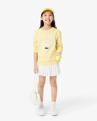Sweatshirt col rond imprimé