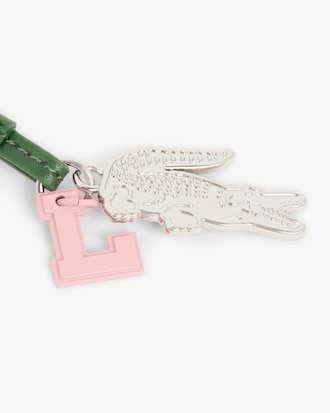 Porte-cl&eacute;s L Charms raquette tennis miroir