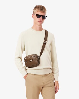 Mini sac reporter Ossian en cuir