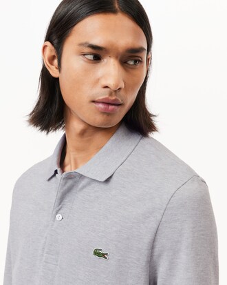 Polo L.12.12 slim fit manches longues