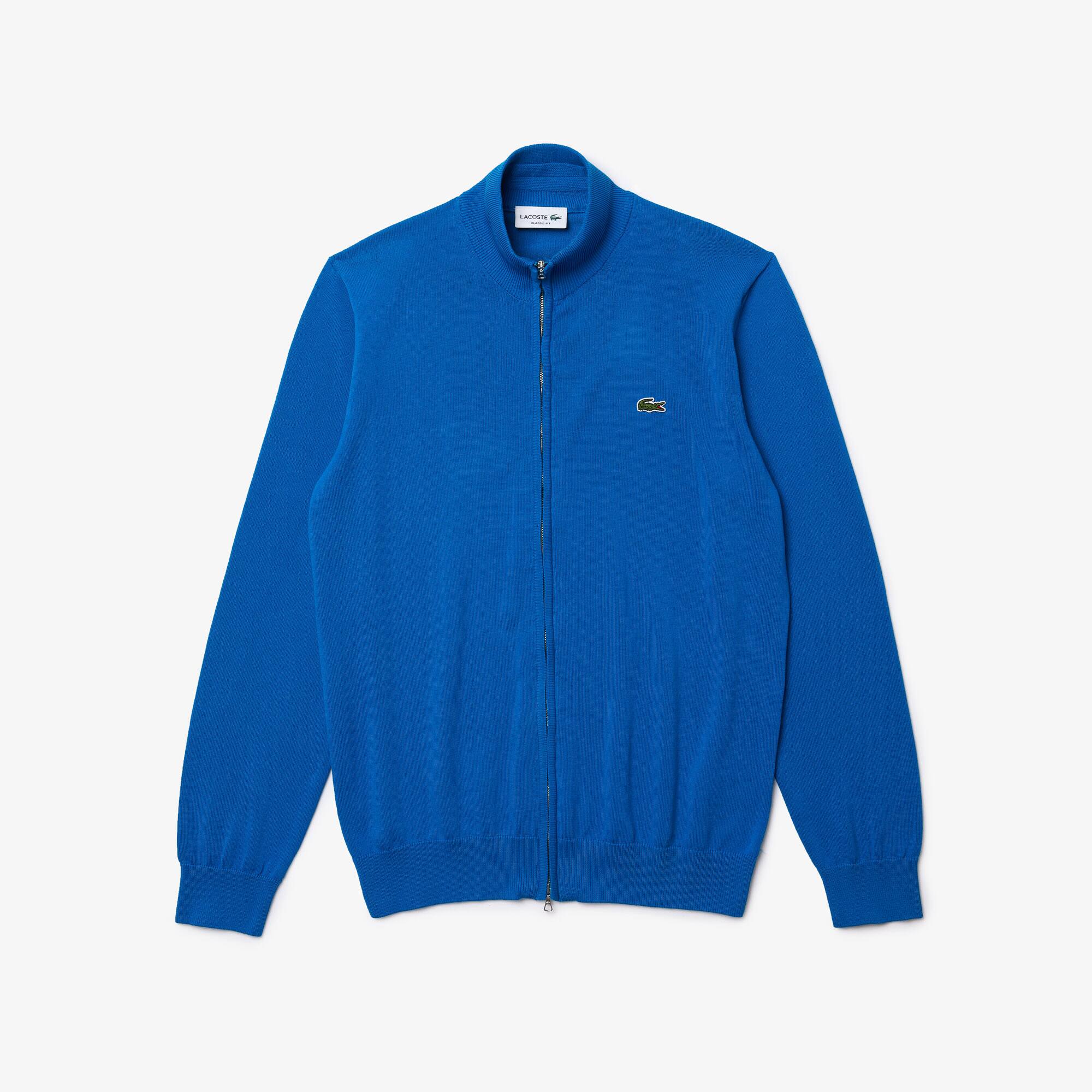 pull col zippé lacoste