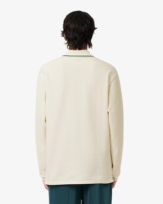 Polo Piqu&eacute; imprim&eacute; loose fit D&eacute;fil&eacute;
