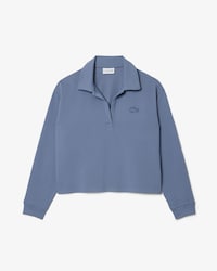 Sweatshirt d'int&eacute;rieur col polo molleton