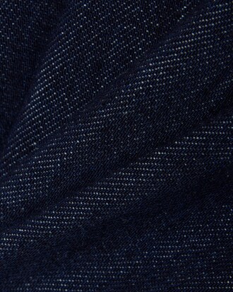 Jupe pliss&eacute;e courte denim