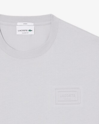 T-shirt coton marquage emboss&eacute;