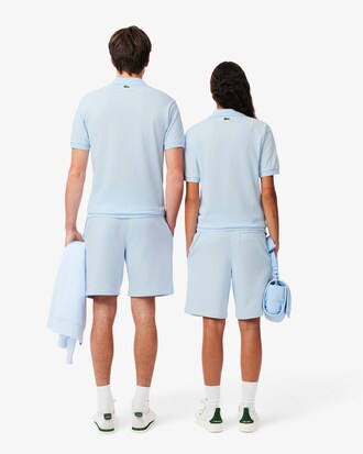 Short molleton de coton imprimé