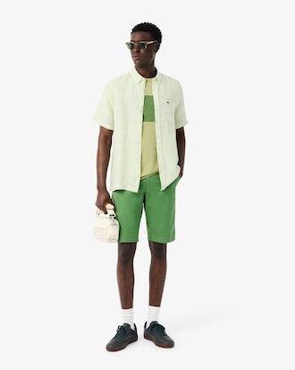 T-shirt color-block coton
