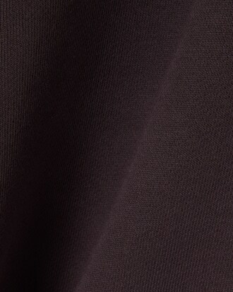 Sweatshirt col zipp&eacute; molleton &eacute;pais