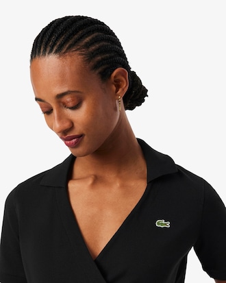 Polo cache-c&oelig;ur mini Piqu&eacute; stretch