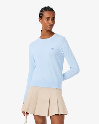 Pull col rond maille 3D