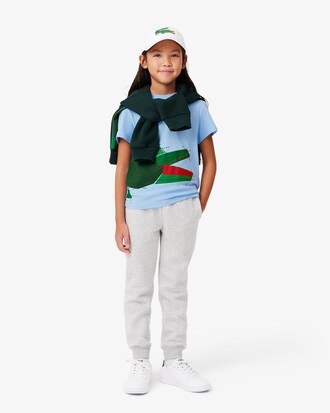 T-shirt coton crocodile graphique