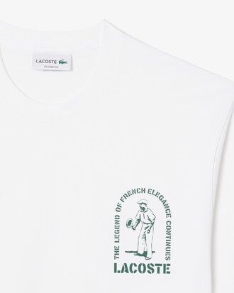 T-shirt coton &eacute;pais imprim&eacute;