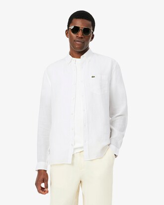 Chemise regular fit en lin