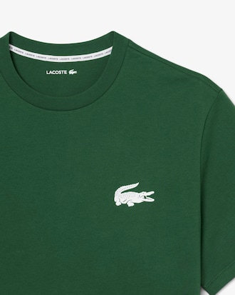 T-shirt d'int&eacute;rieur coton imprim&eacute; crocodile