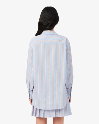 Chemise oversize popeline de coton