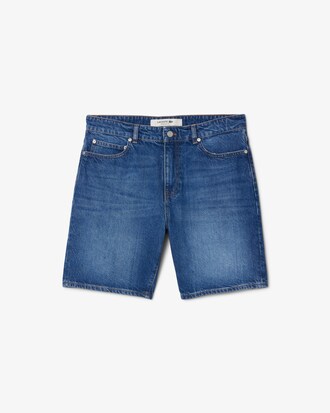 Bermuda straight fit en denim