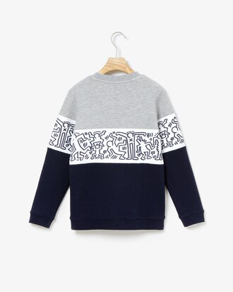 Sweatshirt Garçon en molleton color-block Collab Keith Haring
