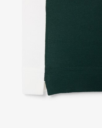 Polo Petit Piqu&eacute; color-block classic fit