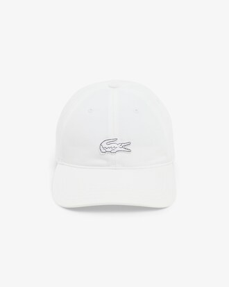Casquette badge twill de coton