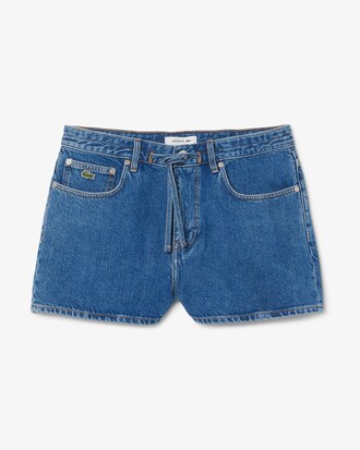 Short denim coton
