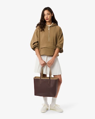 Sac cabas Anna réversible avec pochette