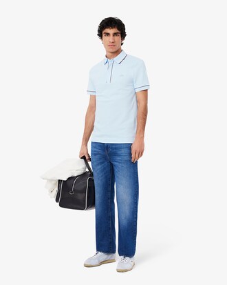 Polo Paris regular fit en Piqué stretch