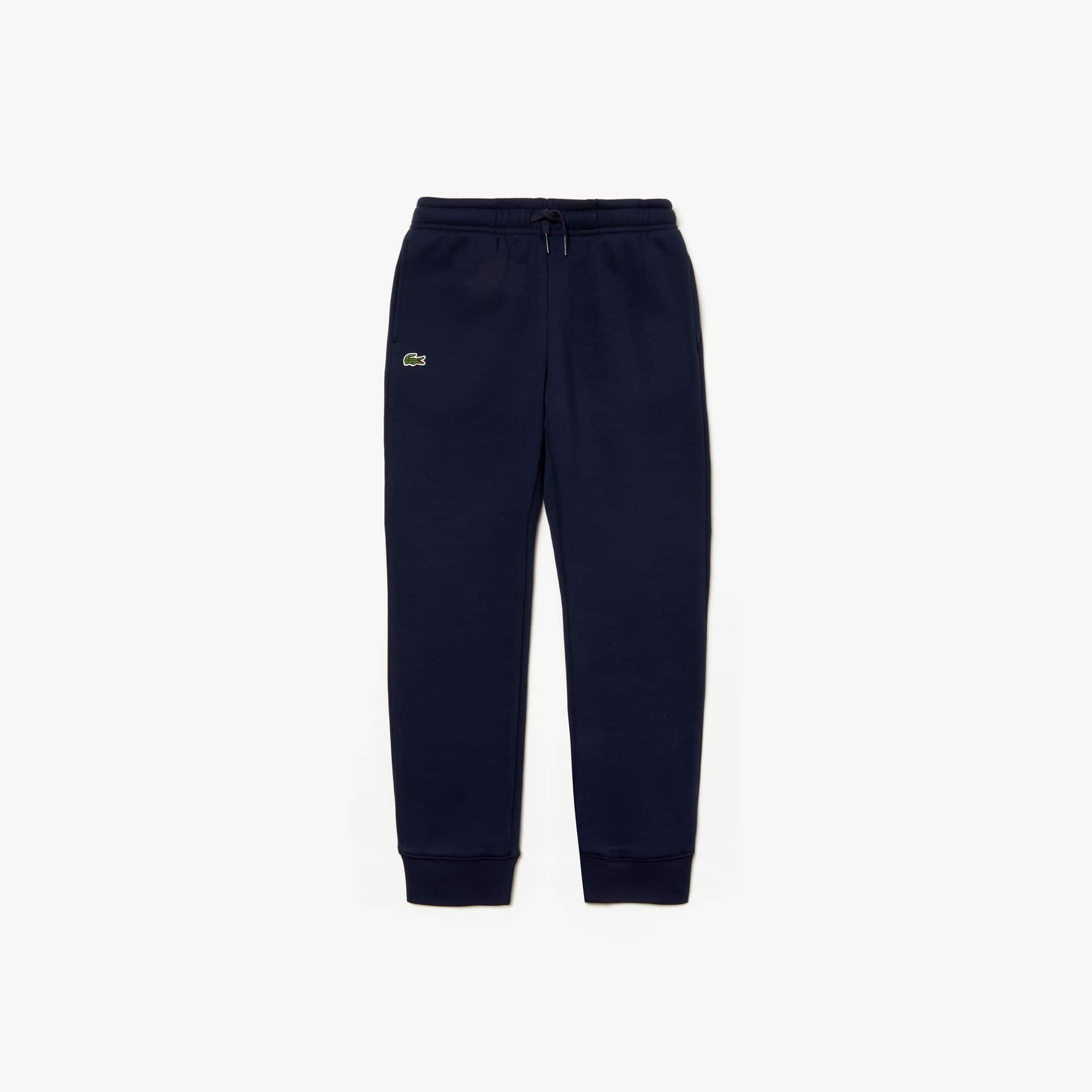 Jogging garçon lacoste sport en molleton uni Clearance