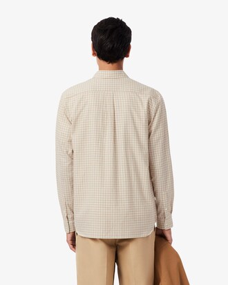 Chemise regular fit flanelle &agrave; carreaux